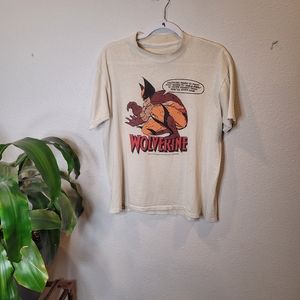 Vintage 1988 marvel wolverine single stitch t shirt